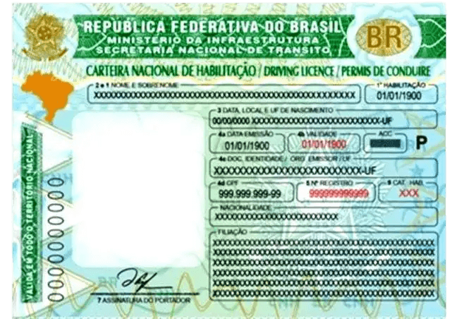 CNH brasileira